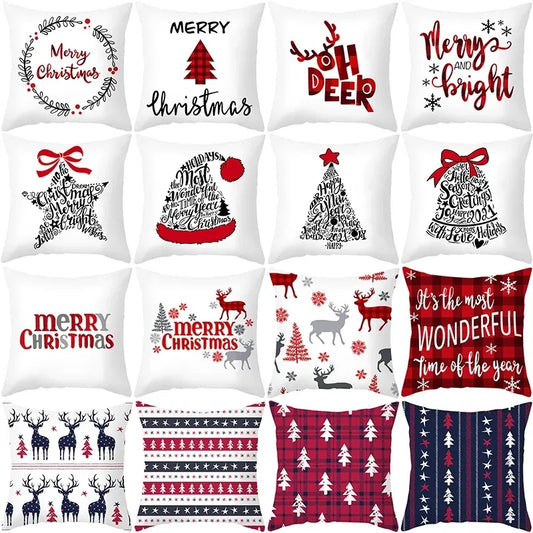 18" Winter/Christmas Cushion Covers - Elysian-Shop