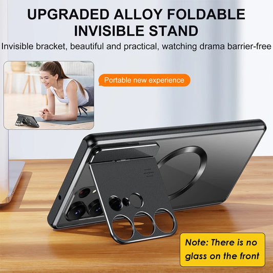 Samsung Galaxy AromaStand+: Wireless Charging Phone Case with Built-in Stand and Aromatherapy Tablet