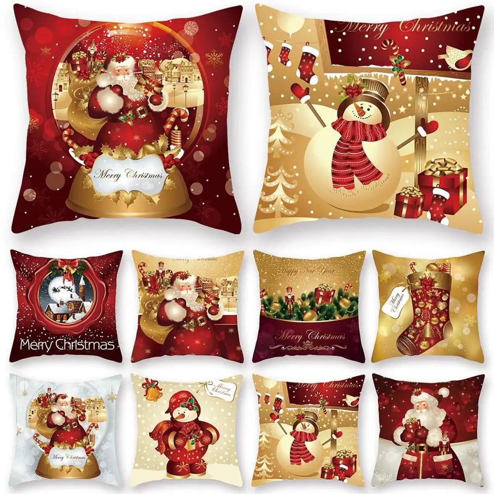 18" Winter/Christmas Cushion Covers - Elysian-Shop