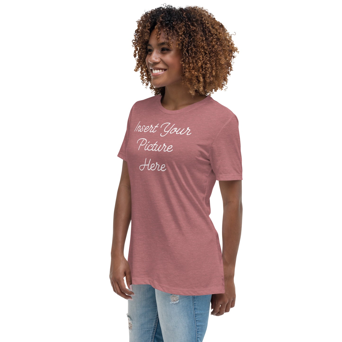 CUSTOM Embrace of Love, Words of Wisdom | Mother's Day Women's T-Shirt - 'Love in Every Hug, Wisdom in Every Word' on White Letters