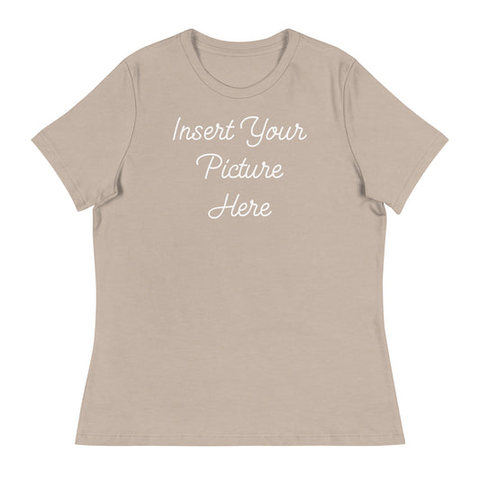 CUSTOM Embrace of Love, Words of Wisdom | Mother's Day Women's T-Shirt - 'Love in Every Hug, Wisdom in Every Word' on White Letters