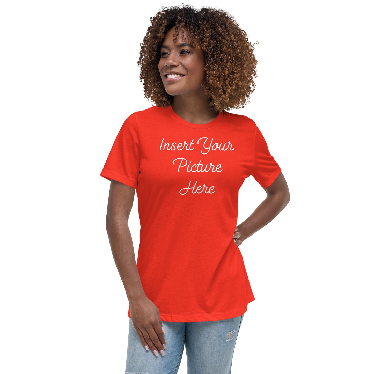 CUSTOM Embrace of Love, Words of Wisdom | Mother's Day Women's T-Shirt - 'Love in Every Hug, Wisdom in Every Word' on White Letters