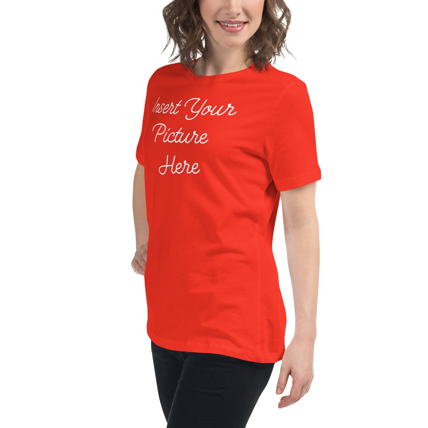 CUSTOM Celestial Love: Personalized Women's Mother's Day T-Shirt - 'Love You to the Moon and Back' on Black Letters