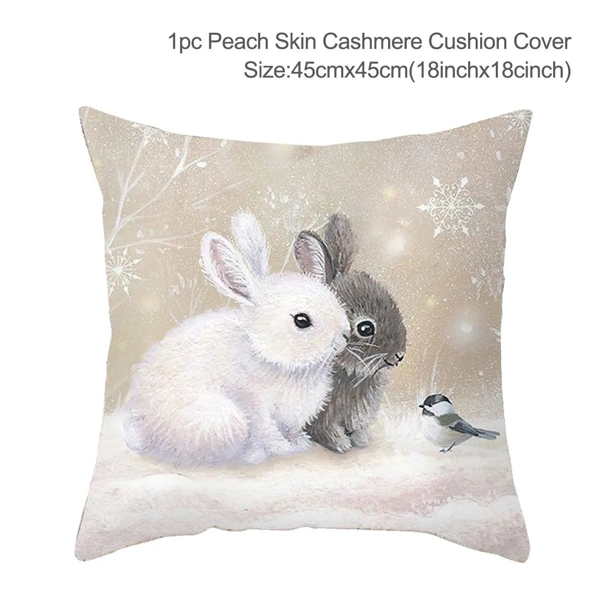 18" Winter/Christmas Cushion Covers - Elysian-Shop