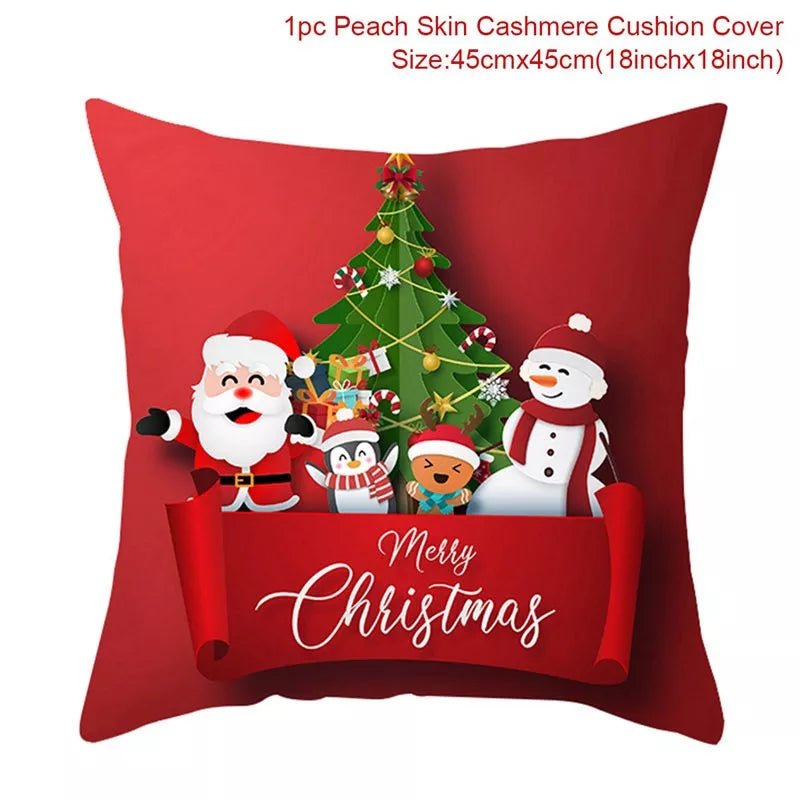 18" Winter/Christmas Cushion Covers - Elysian-Shop