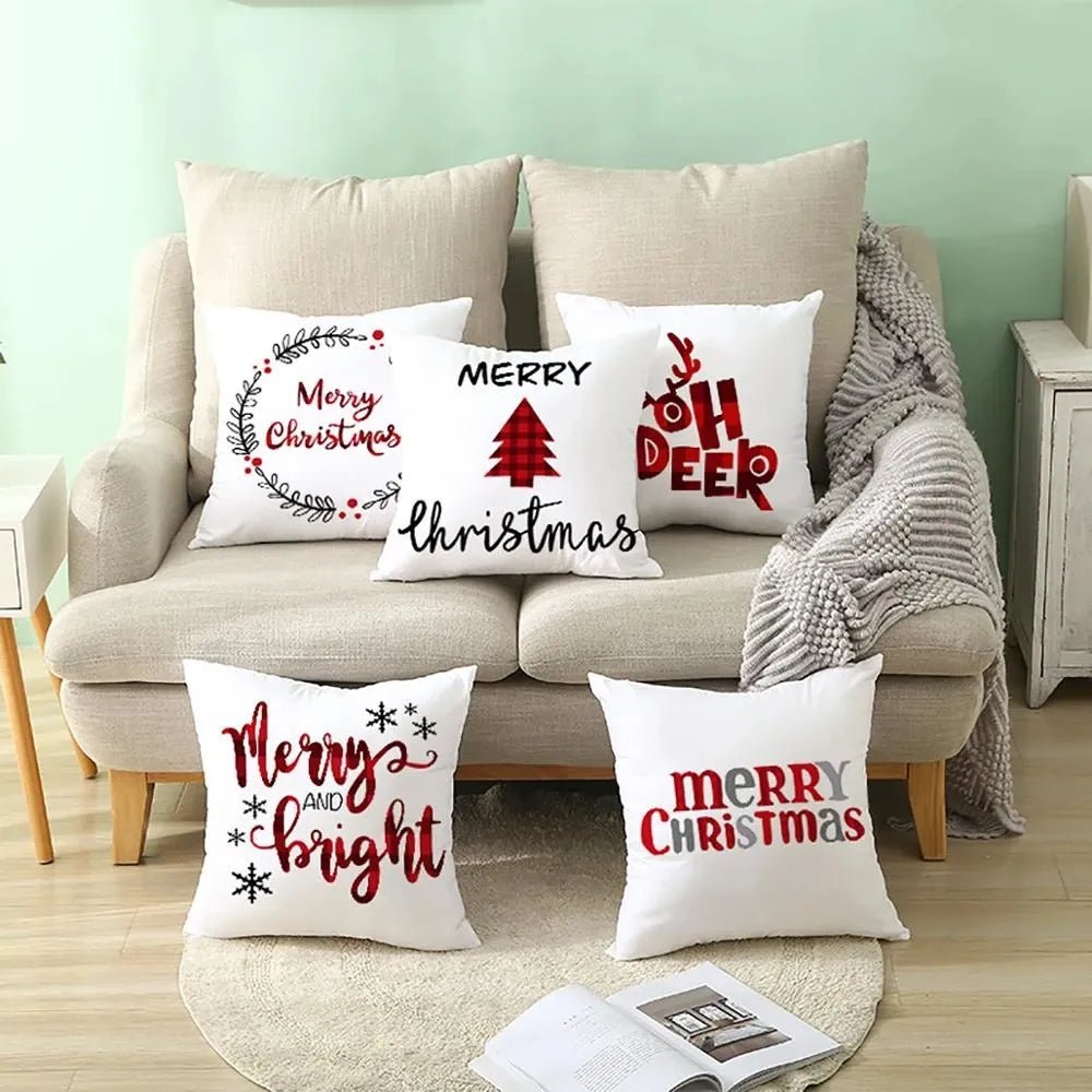 18" Winter/Christmas Cushion Covers - Elysian-Shop