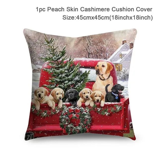 18" Winter/Christmas Cushion Covers - Elysian-Shop