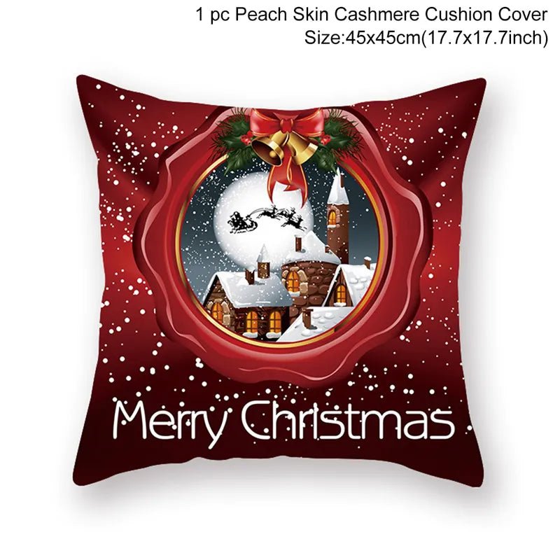 18" Winter/Christmas Cushion Covers - Elysian-Shop